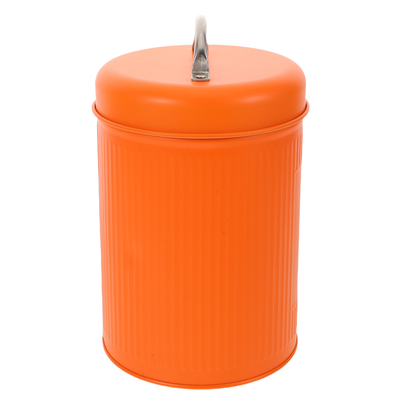 Kitchen Baking Canisters - 気密クッキージャー蓋付きヴィンテージブリキキャンディ収納ボックスハンドル付きポータブルキッチンパントリーオーガナイザーベーキングギフトキャニスタースナック