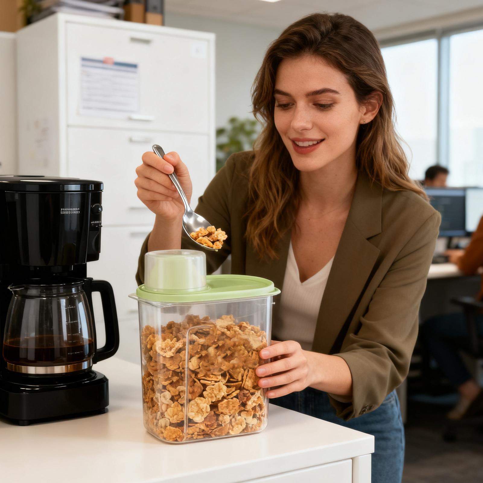 Kitchen Baking Canisters - キッチン用キャニスターセット 4個 2.5L 透明 密閉 キッチン用品