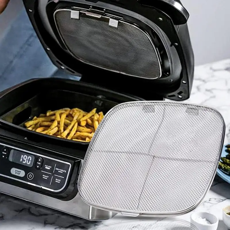 Ninja Air Fryer Af101 - ニンジャポリッディグアオジ301用ステンレス鋼スプラッタシールド,5-in-1屋内交換部品,アクセサリー