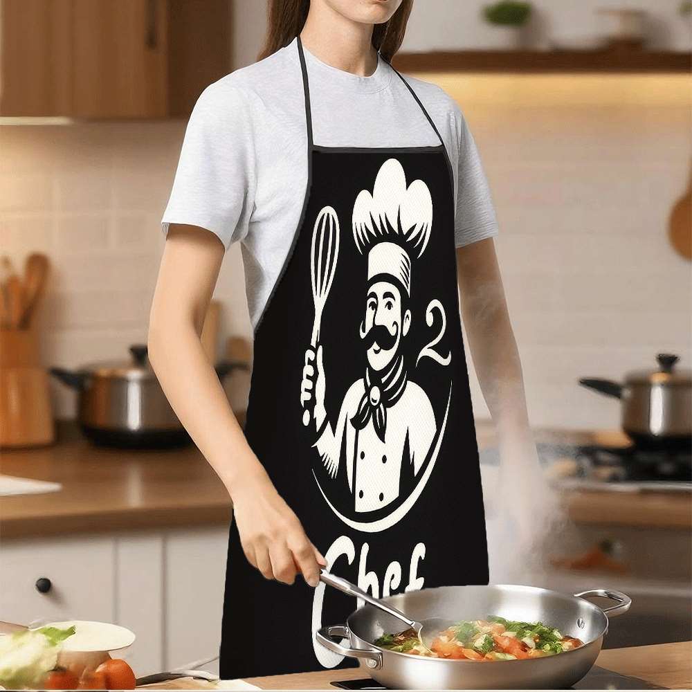 シンプルでクラシックなテーマのエプロン1枚。自信に満ちた遊び - Kitchen Baking Area Ideas のレビューと価格