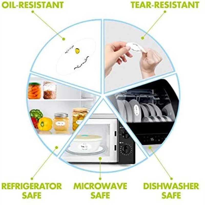 150-300 個食品マーキング日付防水ステッカーラベルホー - Kitchen.Baking Labels のレビューと価格
