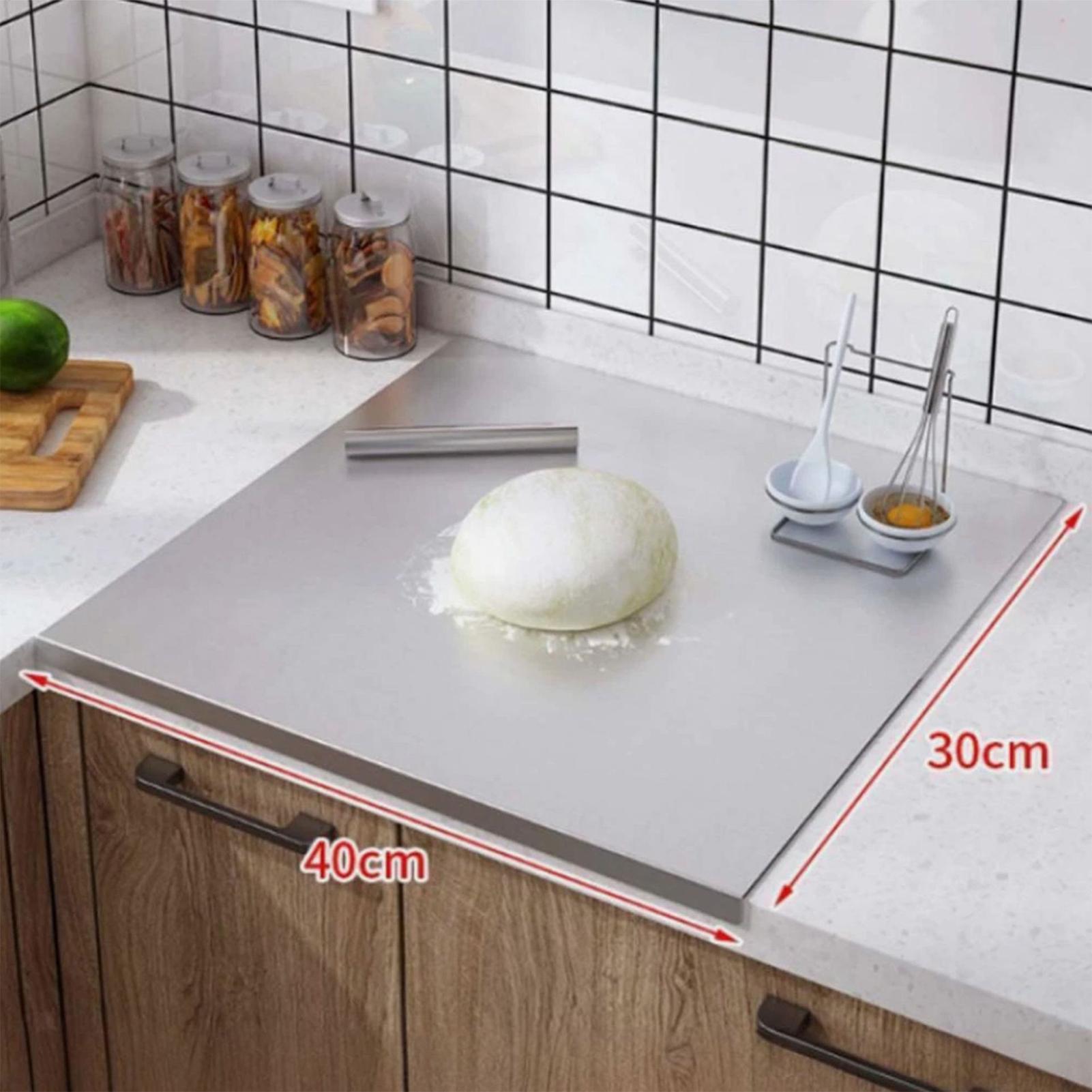 ステンレス鋼製まな板 ノンスティック両面肉切り板 シャルキュ - Kitchen Baking Area のレビューと価格