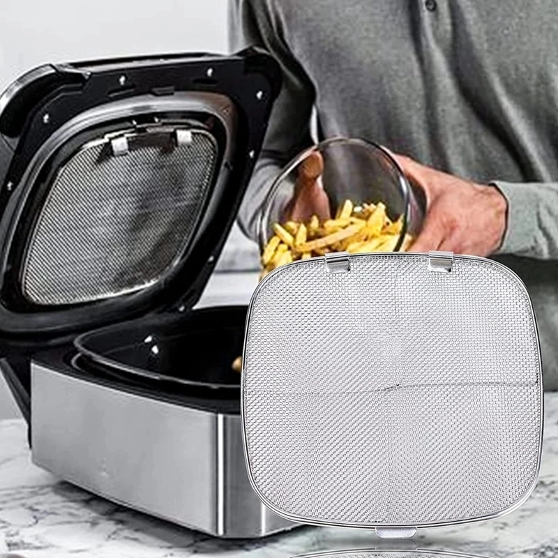 ステンレス鋼スプラッタシールド AG301 再利用可能な 5 - Ninja Air Fryer Af101 のレビューと価格