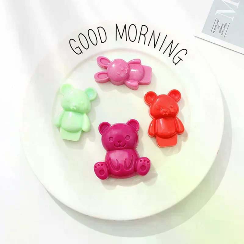 /PFU/シリコンモールドかわいい漫画の動物チョコレートケー - Baking Kitchen For Kids のレビューと価格