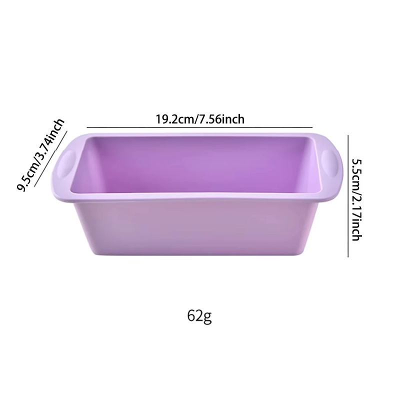 長方形シリコンモールド キャンディトースト イースターパン  - Kitchen Baking Ware のレビューと価格