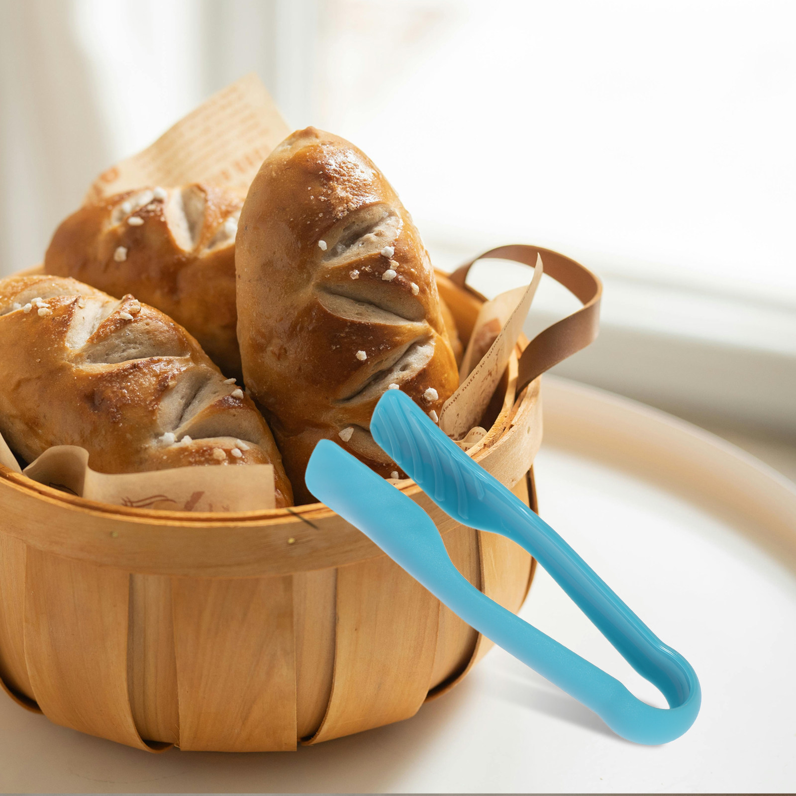 12個入り子供用調理トング ミニサービングプラスチック製 小 - Baking Kitchen For Kids のレビューと価格