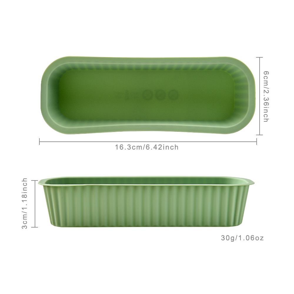 1/4 個ミニ家庭用長方形シリコーン型キャンディトースト型パ - Kitchen Baking Ware のレビューと価格