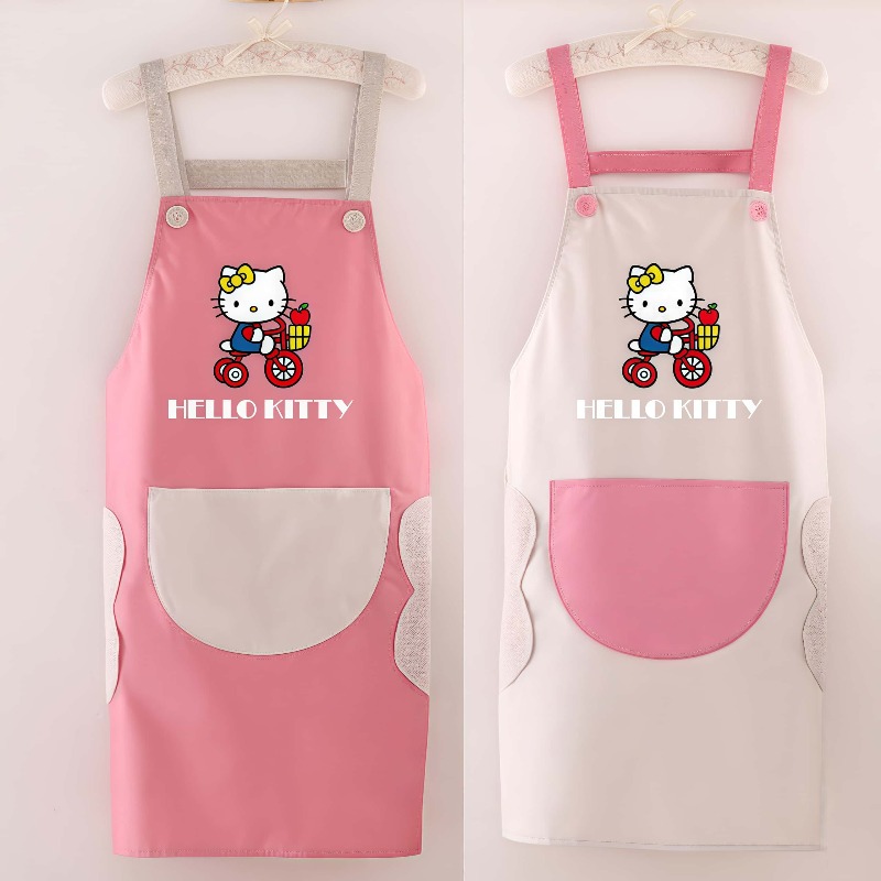 新しい防水耐油 PVC エプロンキッチン調理用、かわいいノー - Kitchen Baking Kit のレビューと価格