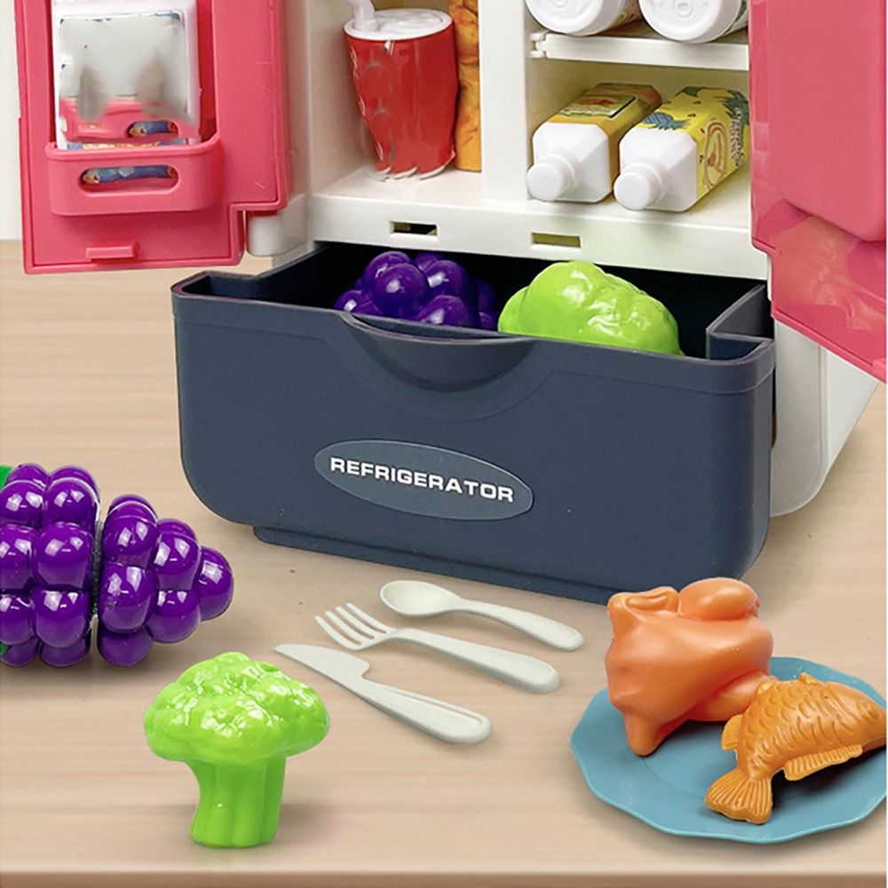 クリエイティブ多色クッキングプレイセット電子レンジプラスチッ - Baking Kitchen For Kids のレビューと価格