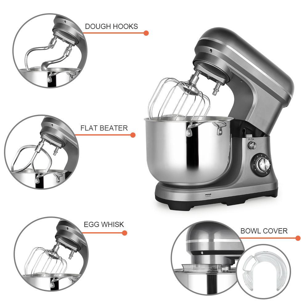 11L 2000W 大型強力電動ミキサー ダブルドウフック付 - Kitchen Baking Area のレビューと価格