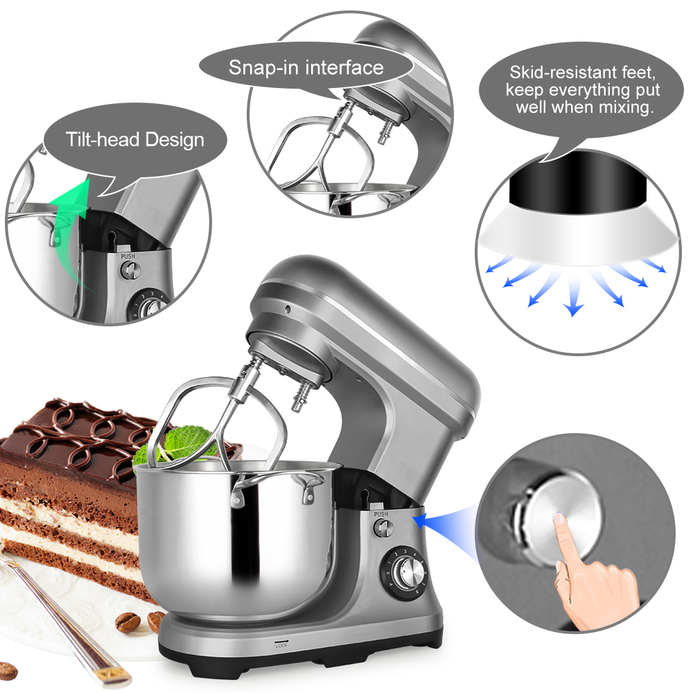 11L 2000W 大型強力電動ミキサー ダブルドウフック付 - Kitchen Baking Area のレビューと価格