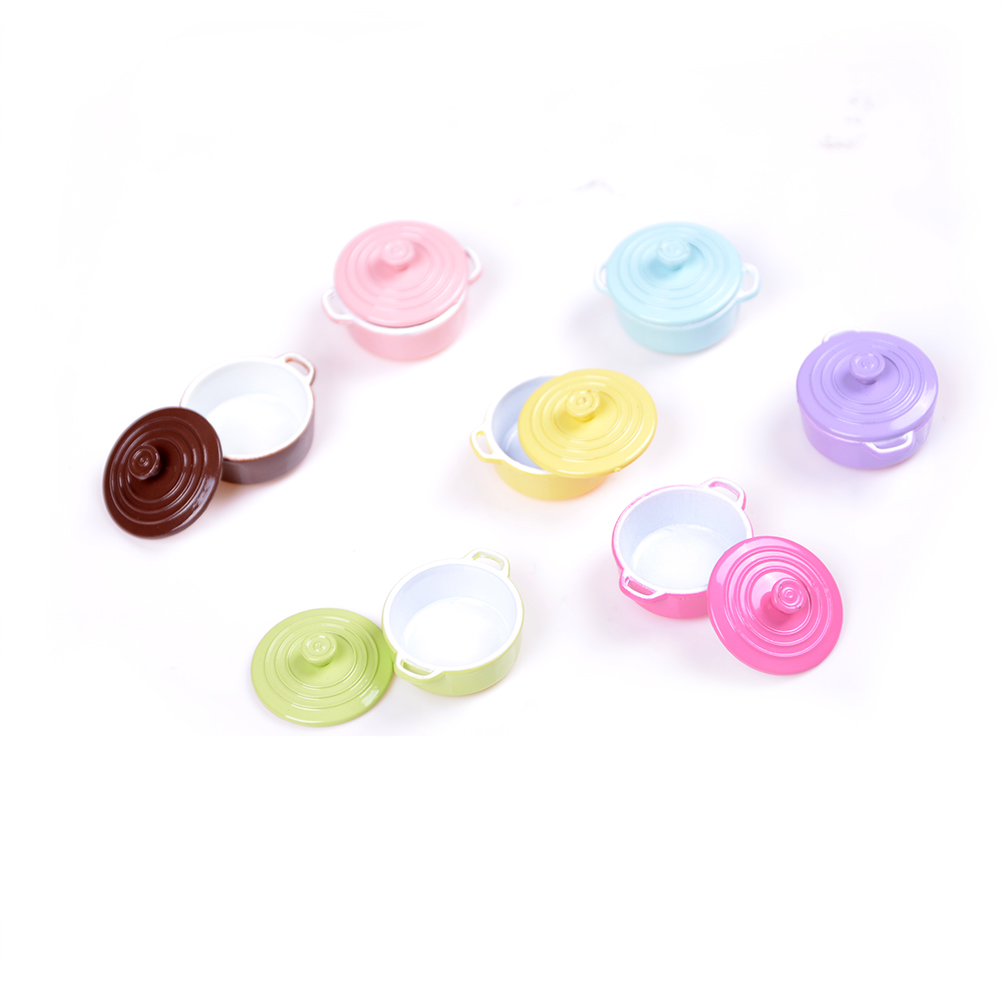 ドールハウス用ミニチュアキッチン用品,1:12スケール,蓋付 - Kitchen Baking Kit のレビューと価格
