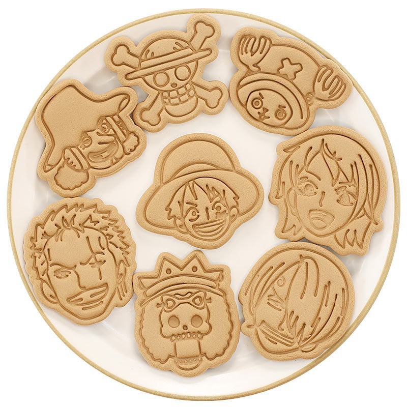 ワンピースクッキングモールドルフィゾロチョッパースカルクッキ - Kitchen Baking Area のレビューと価格