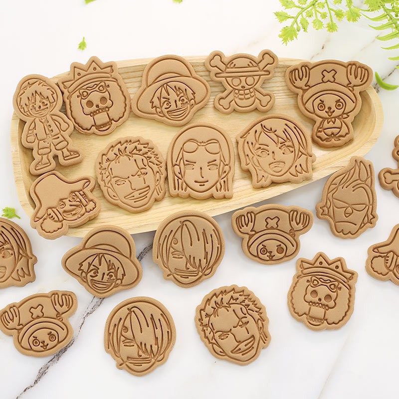 ワンピースクッキングモールドルフィゾロチョッパースカルクッキ - Kitchen Baking Area のレビューと価格